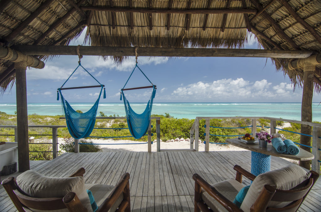 Beachfront Palapas Retreat, Anegada Beach Club, BVI