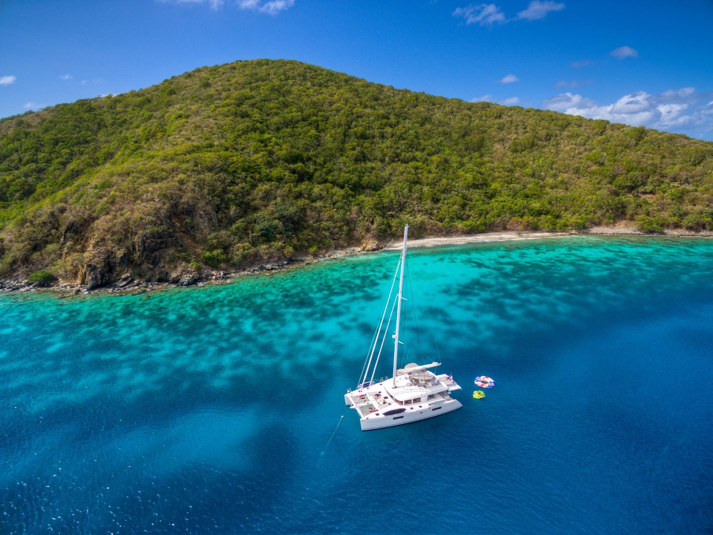 Sailing in the BVI