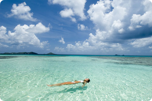 Relaxing in the British Virgin Islands